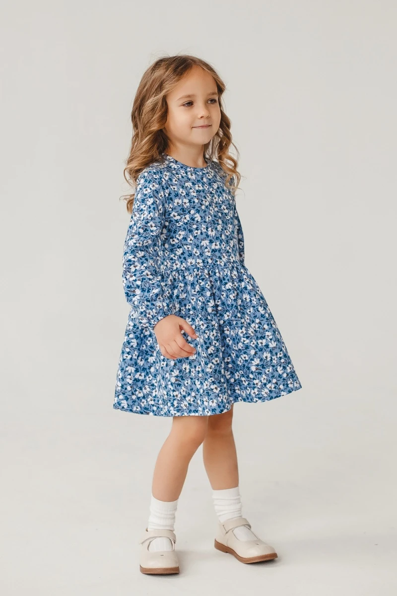 Платье 5-224 голубой (голубой)