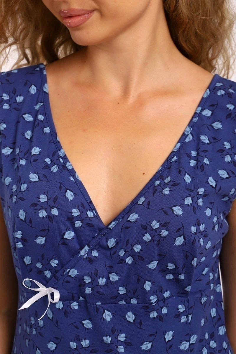 Сорочка 30132 (индиго)