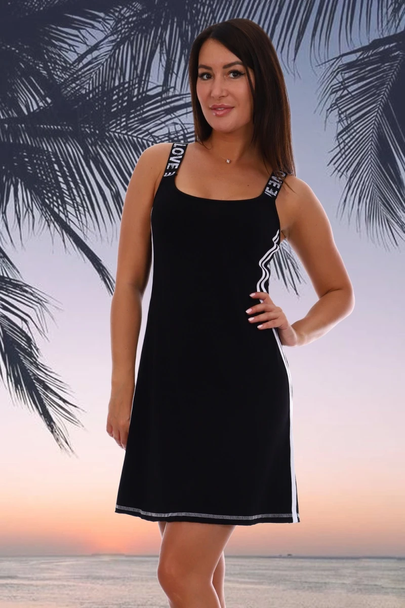 Сарафан 1458 (черный)