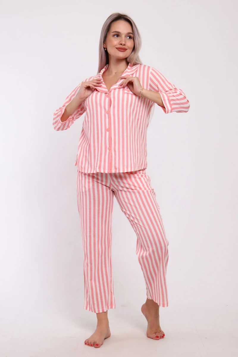 Пижама с брюками 211 (розовый)