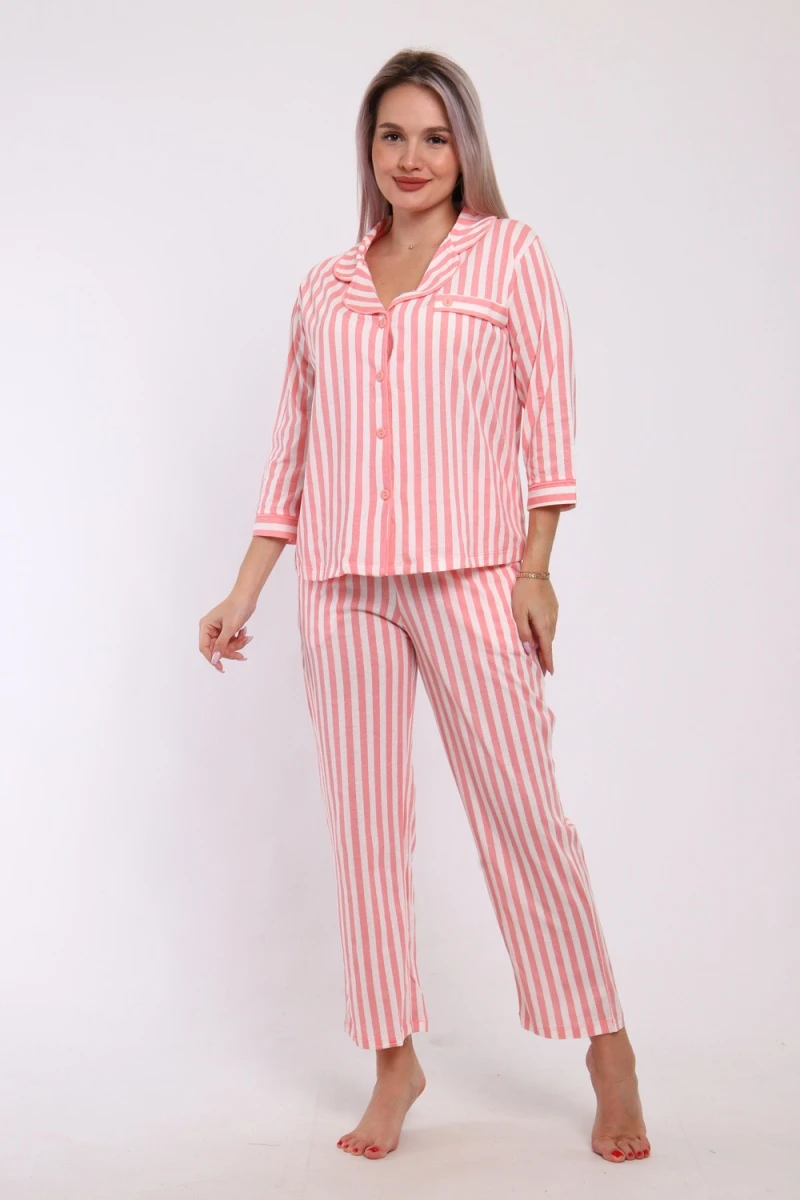 Пижама с брюками 211 (розовый)