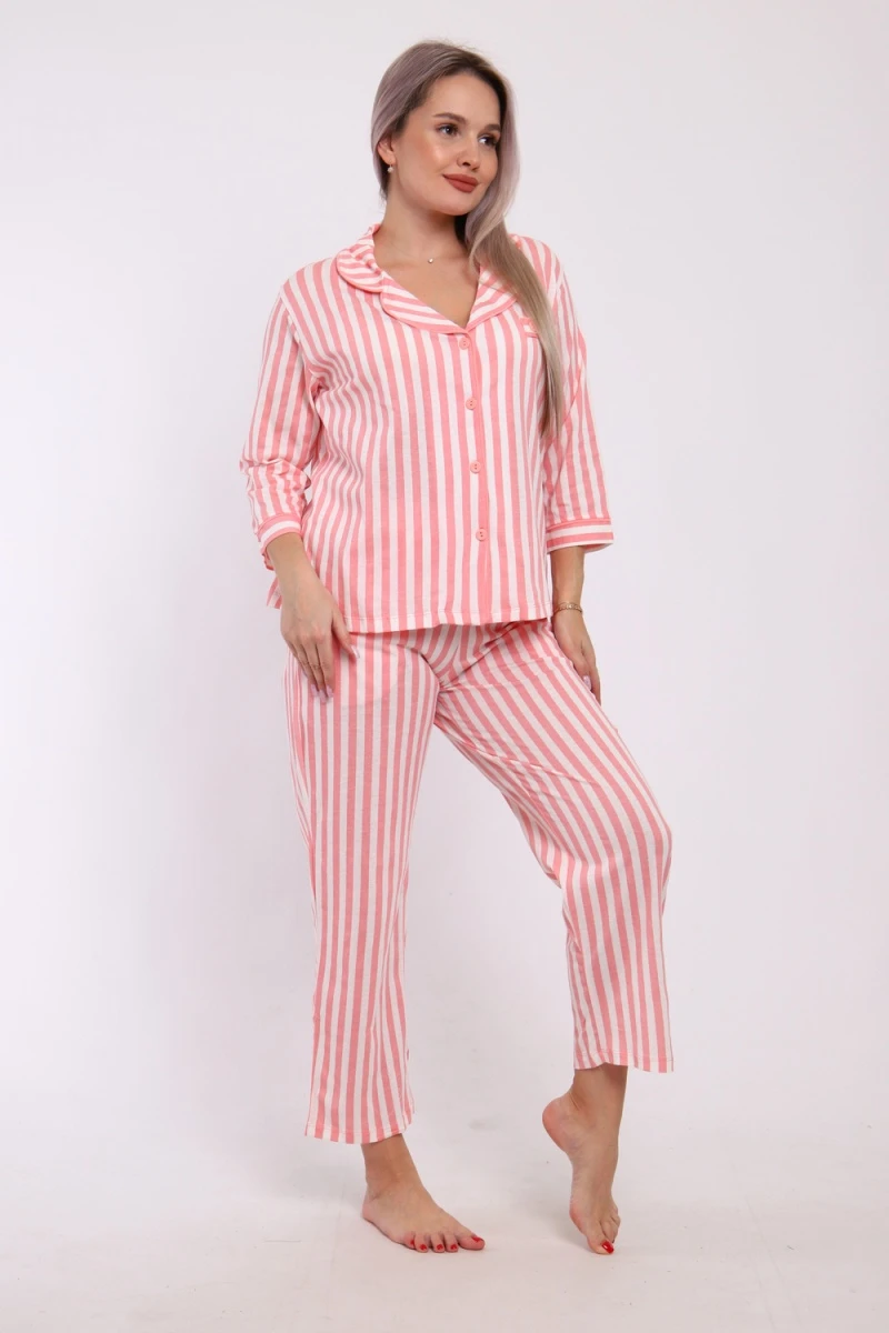 Пижама с брюками 211 (розовый)