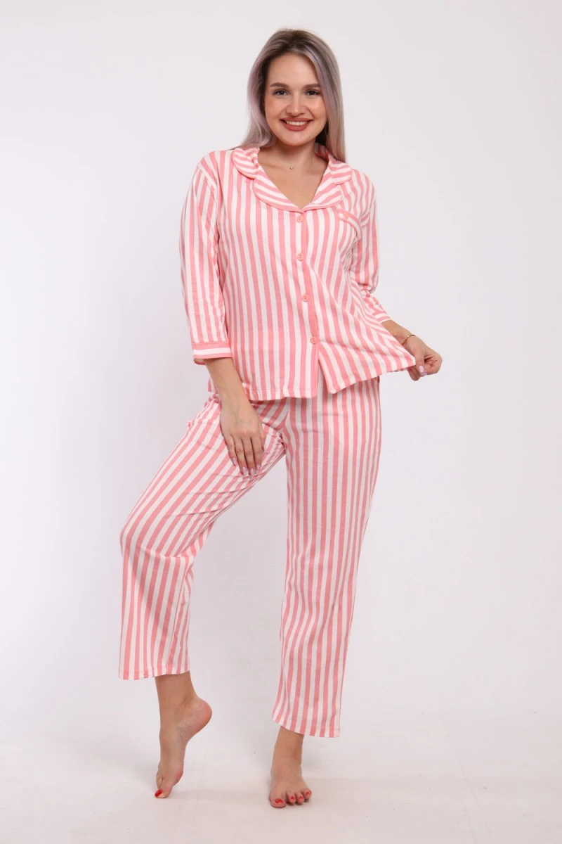 Пижама с брюками 211 (розовый)