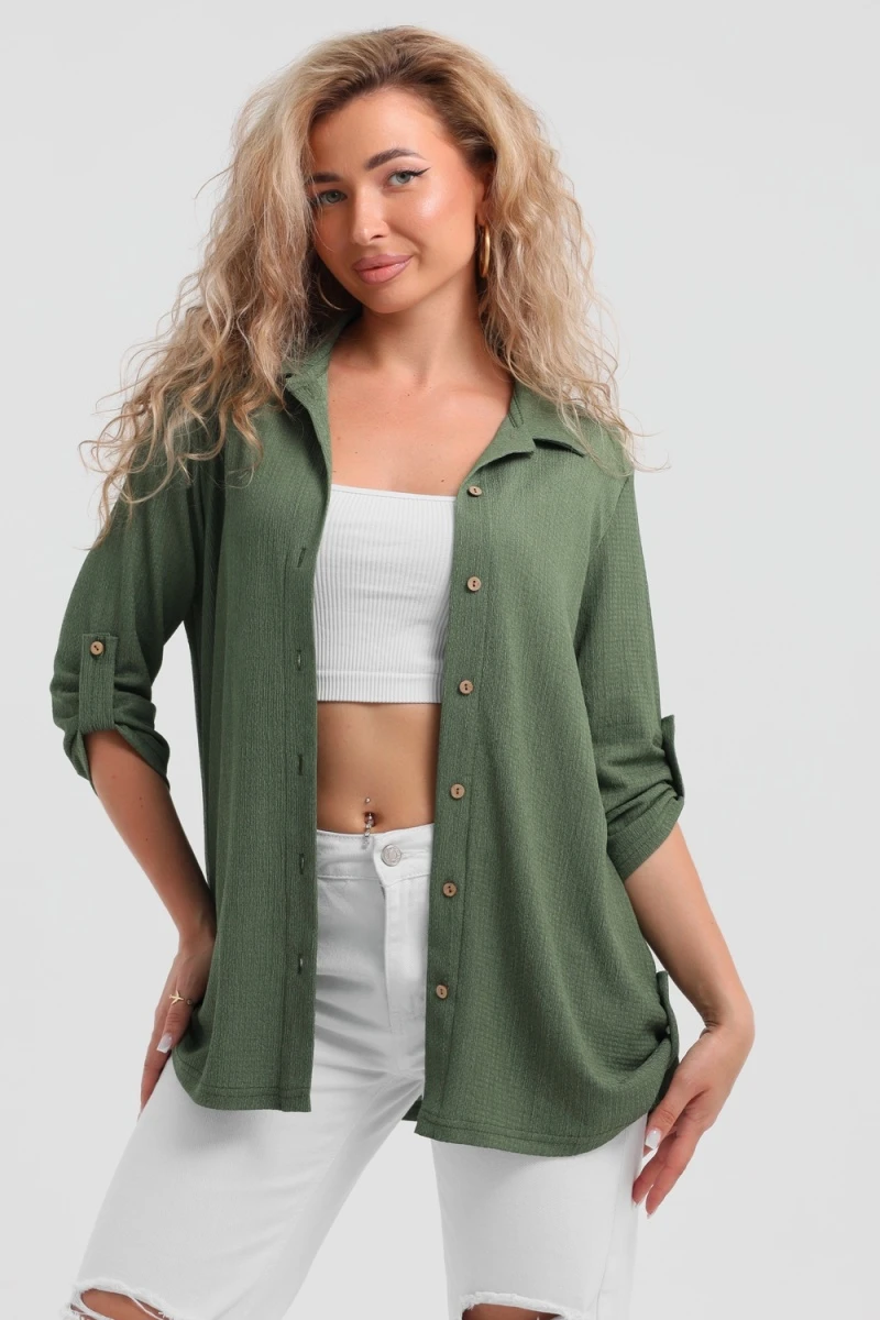 Рубашка 36963 (хаки)