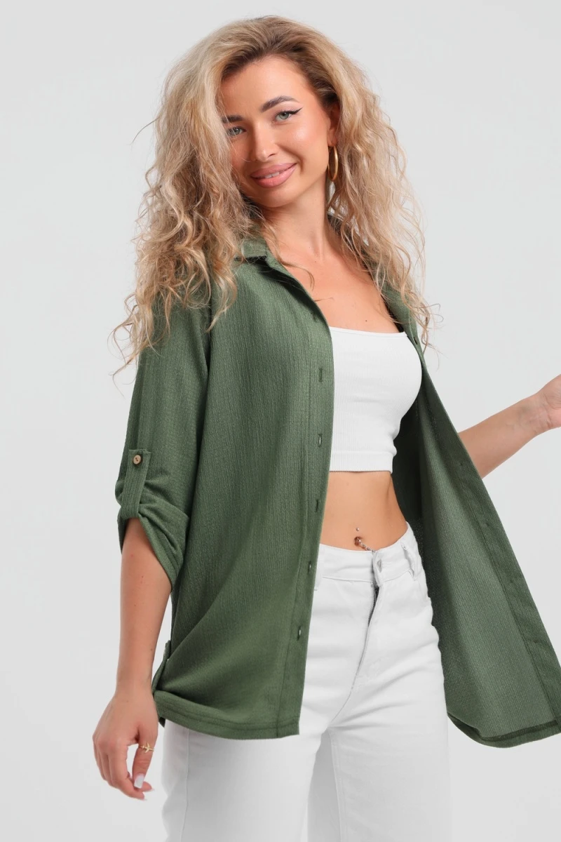 Рубашка 36963 (хаки)