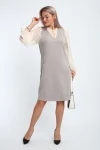 Сарафан 32739 (светло-серый)