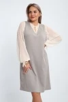 Сарафан 32739 (светло-серый)