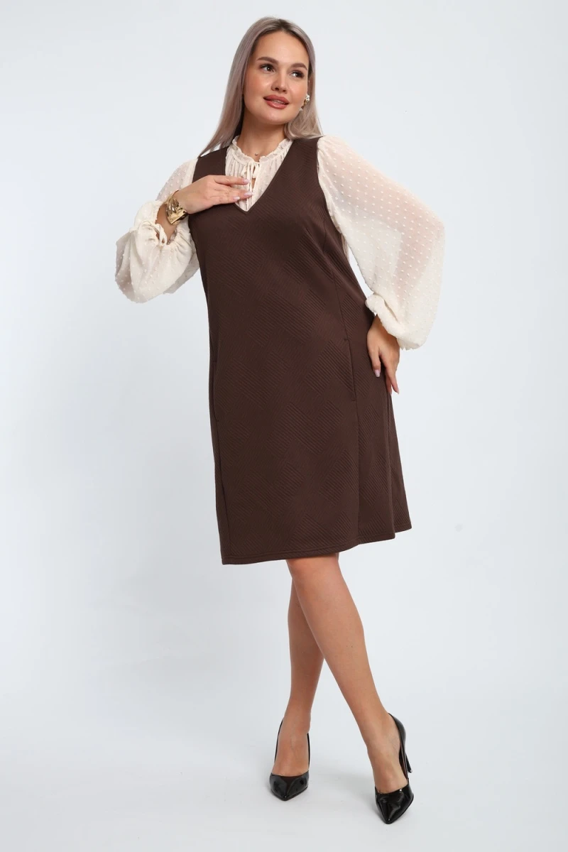 Сарафан 32739 (шоколад)