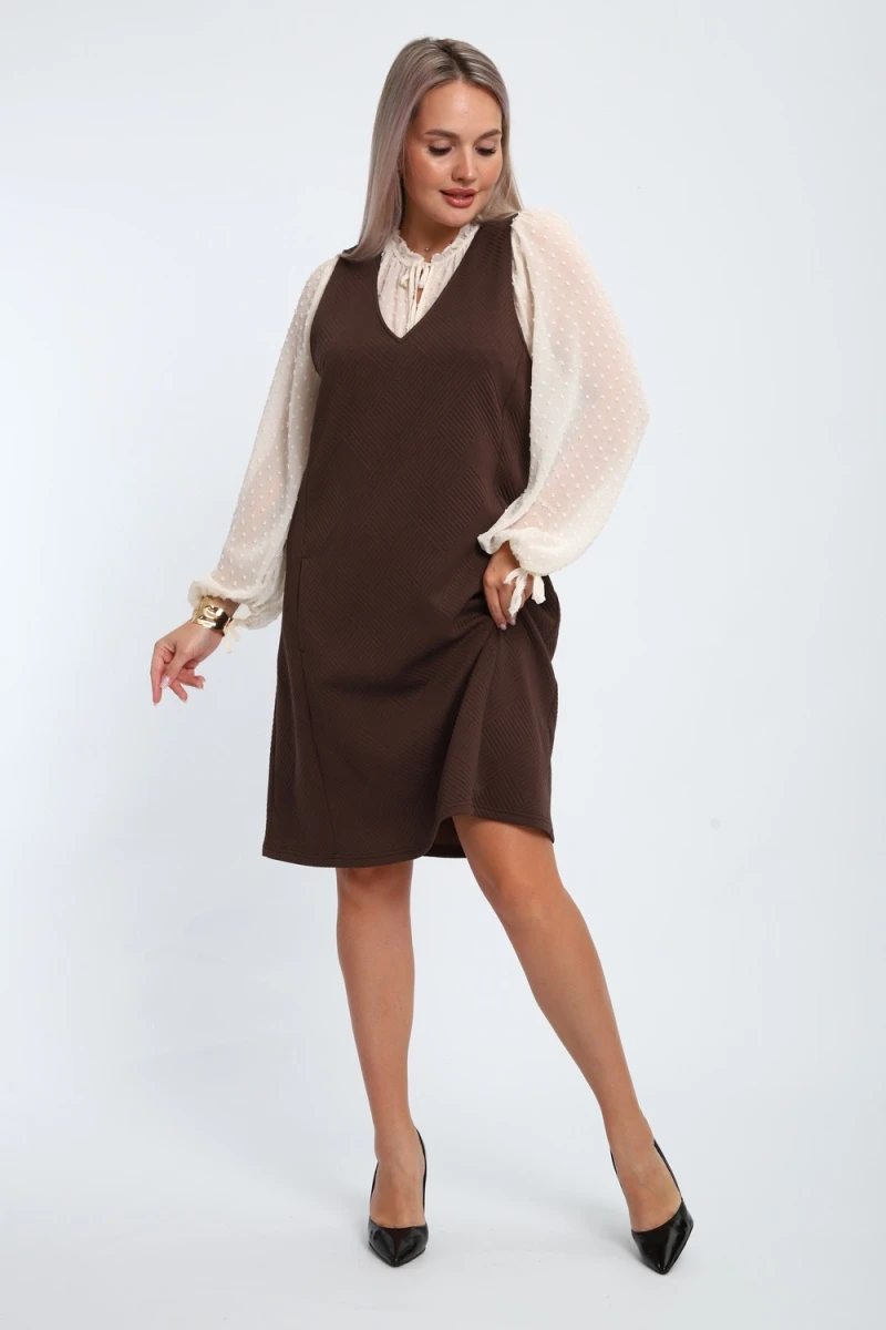 Сарафан 32739 (шоколад)
