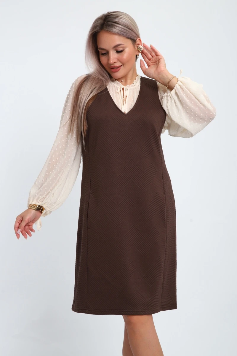Сарафан 32739 (шоколад)