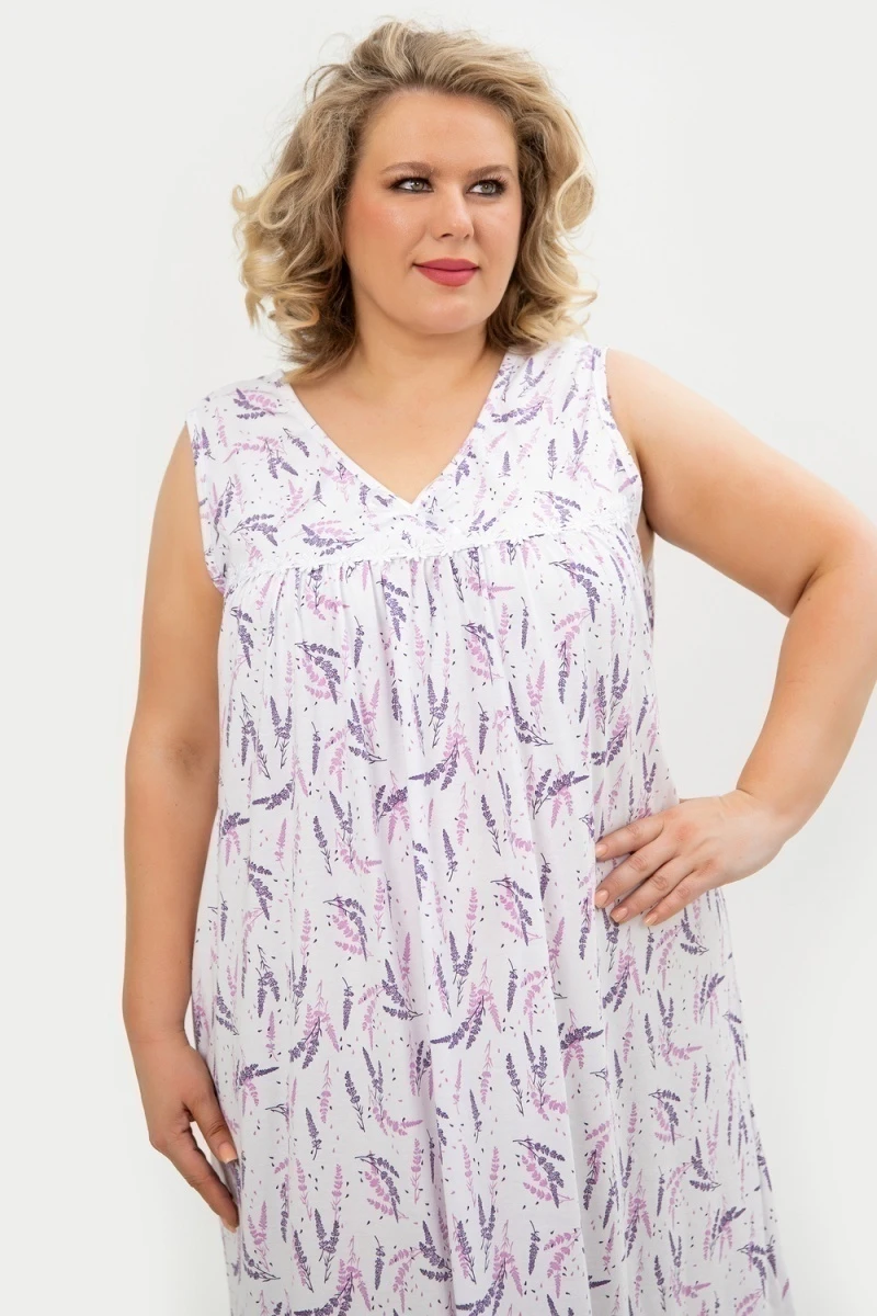 Сорочка С431БР (Лаванда сиреневый)