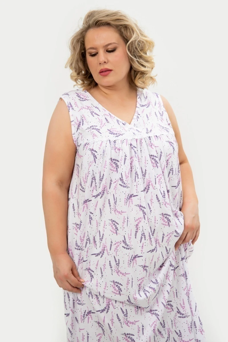 Сорочка С431БР (Лаванда сиреневый)