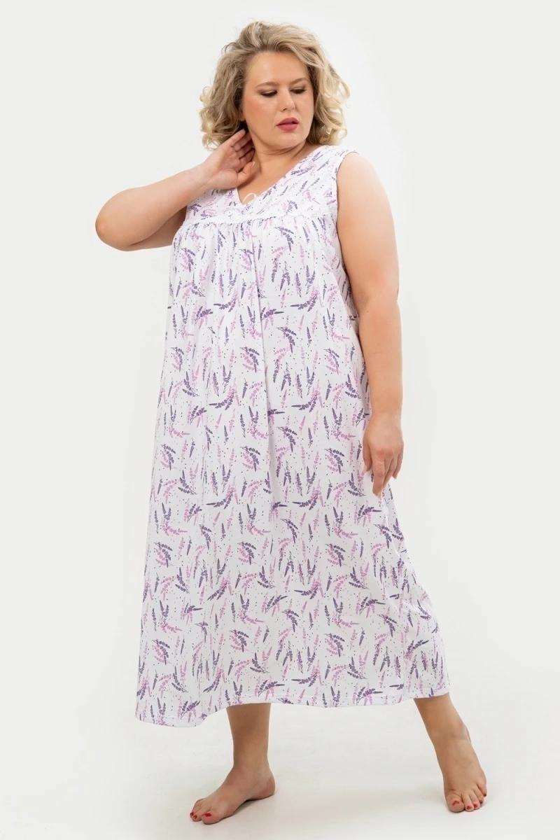 Сорочка С431БР (Лаванда сиреневый)