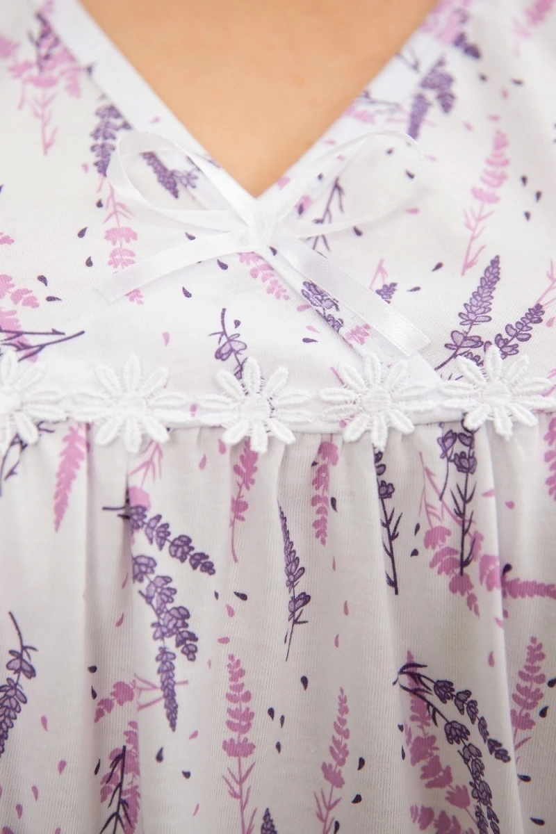 Сорочка С431БР (Лаванда сиреневый)