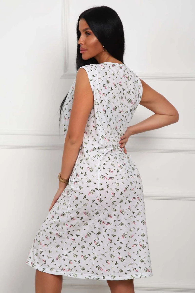 Сорочка 29529 (листья зеленые)