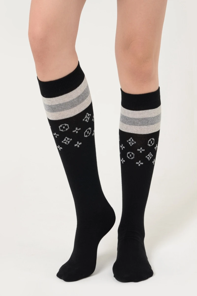 Гольфы Ирма (набор 2 пары) (черный)