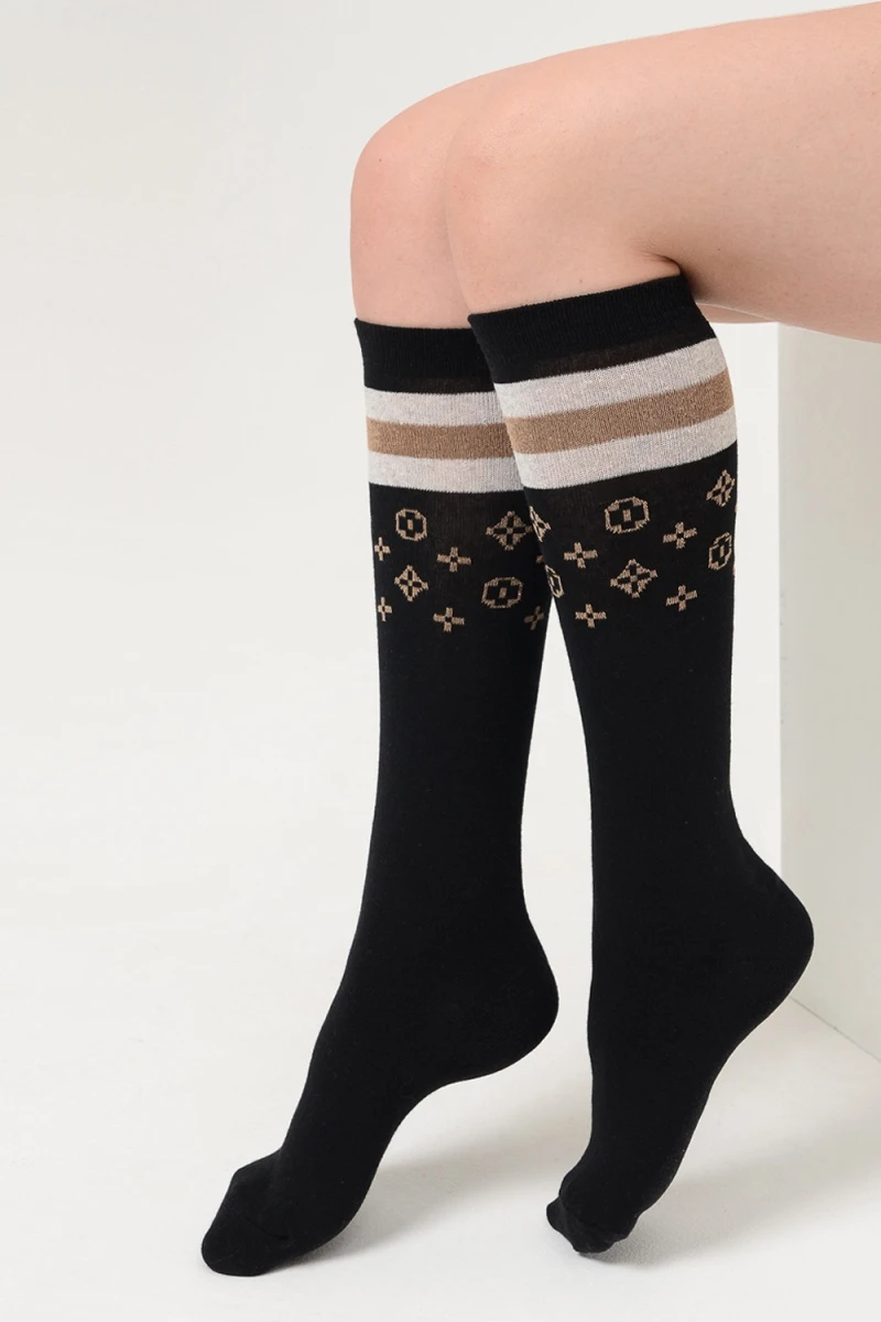 Гольфы Ирма (набор 2 пары) (черный)