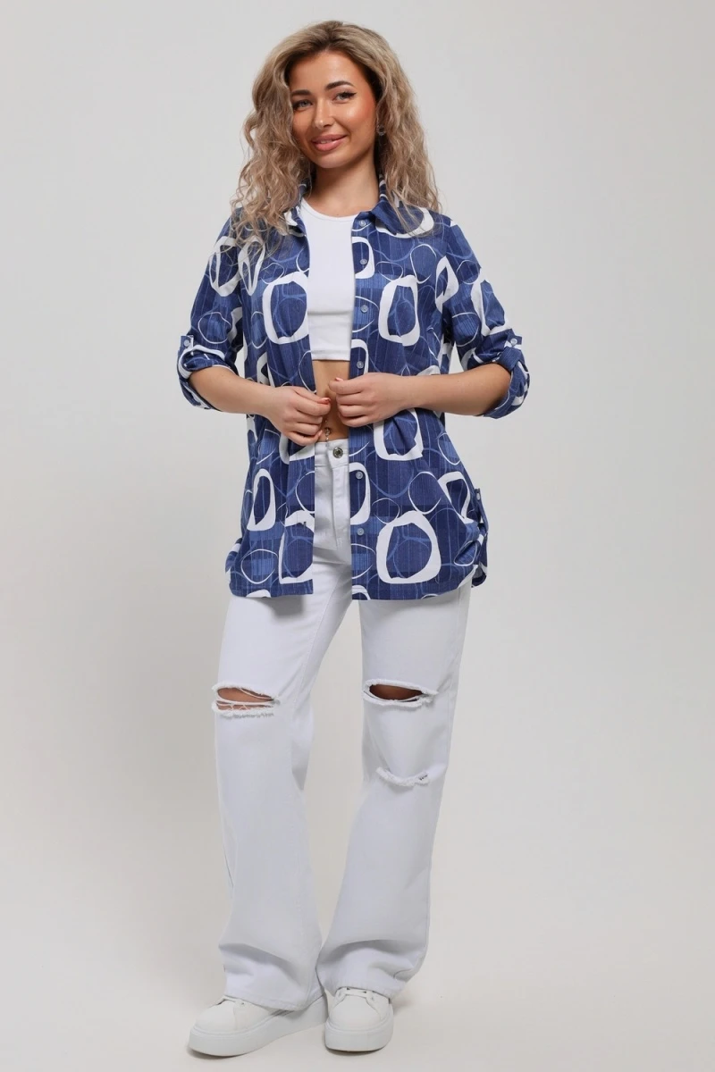 Туника 36723 (синий)