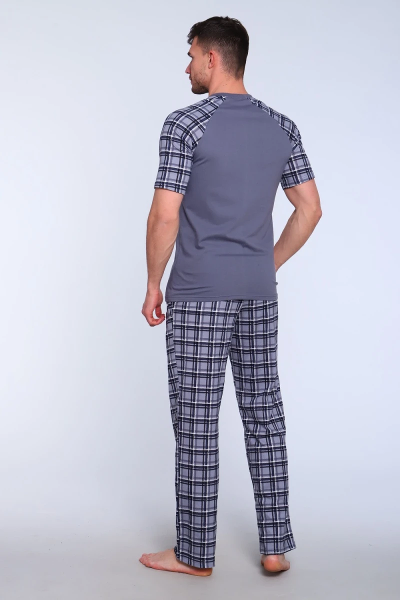 Костюм с брюками 062 (серый)