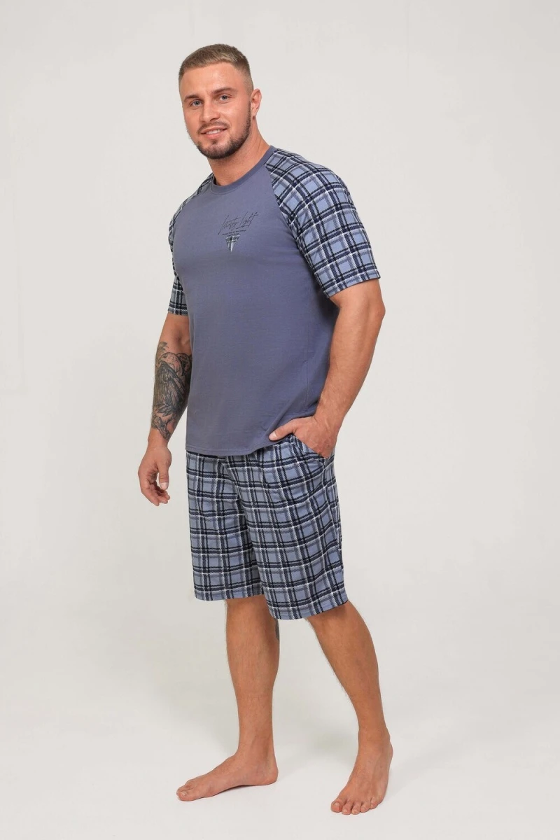 Костюм с шортами 063 (серый)