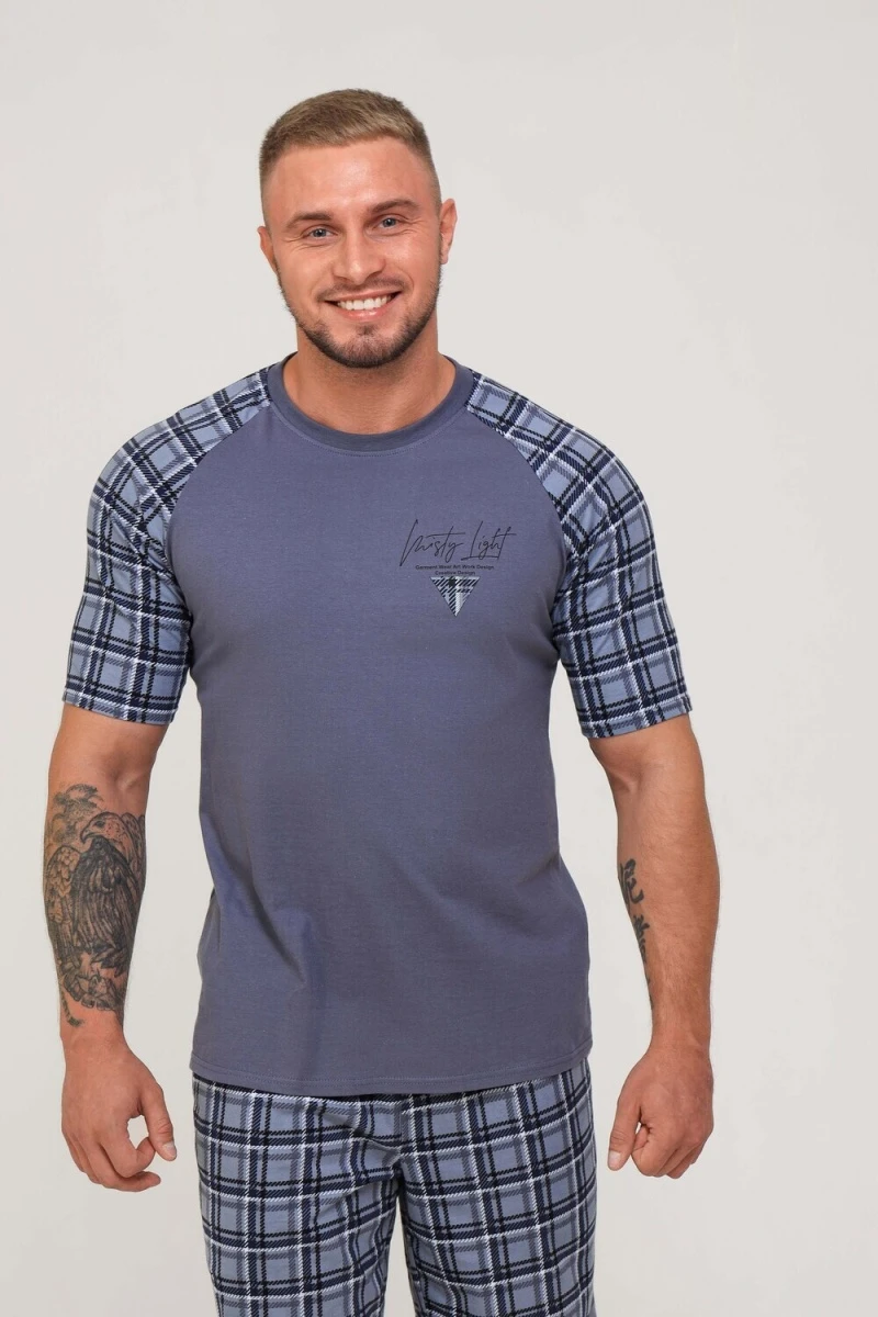 Костюм с шортами 063 (серый)