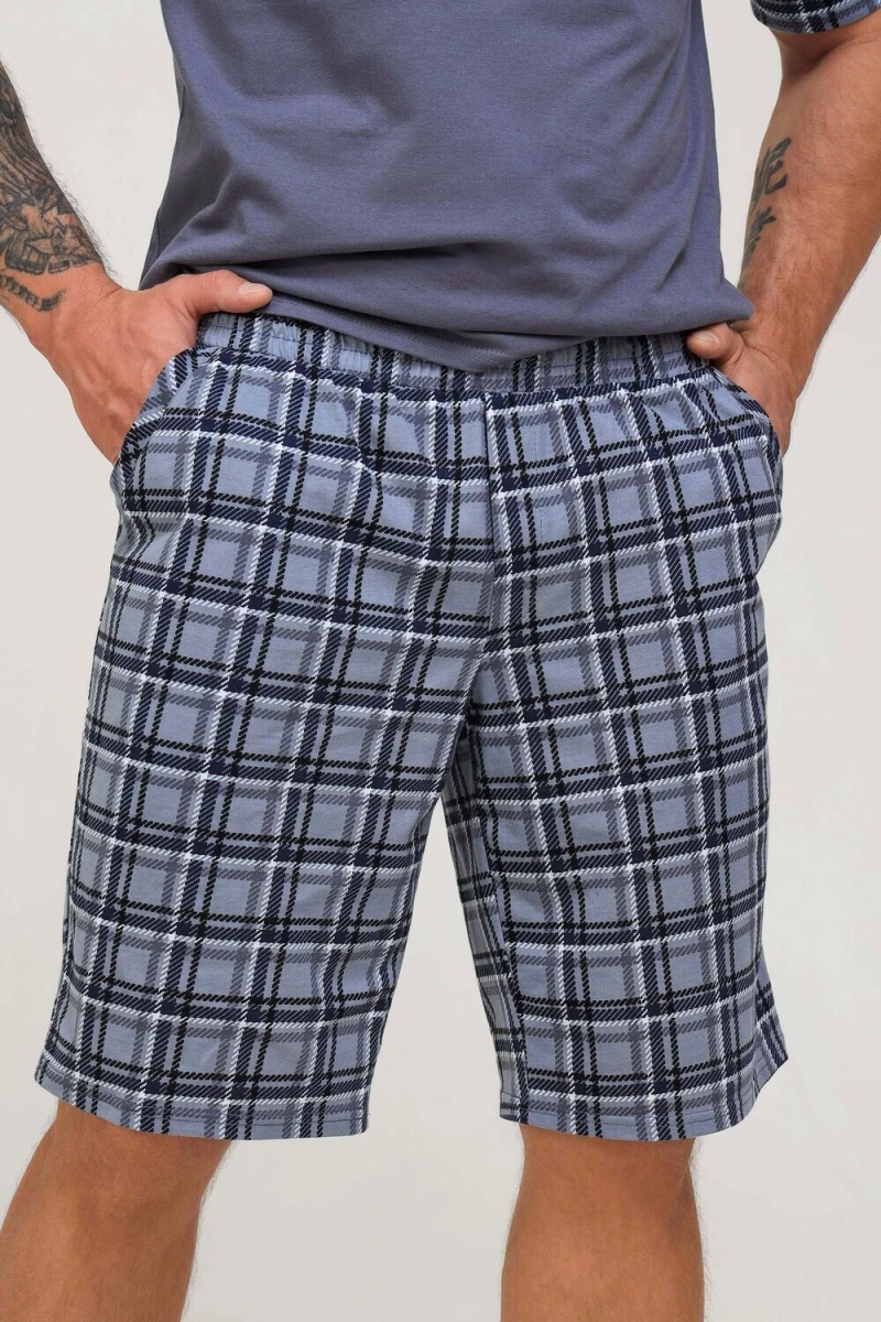 Костюм с шортами 063 (серый)