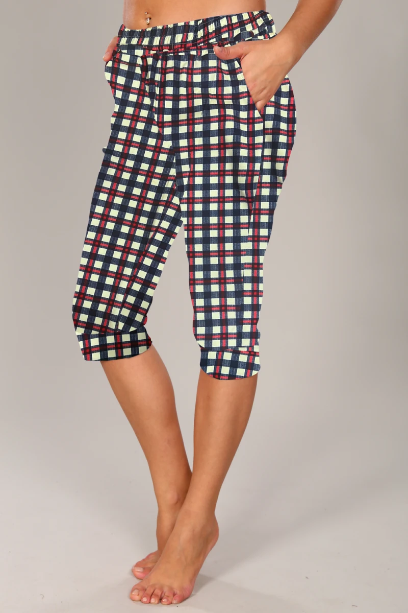 Бриджи 5 (синий/бежевый)