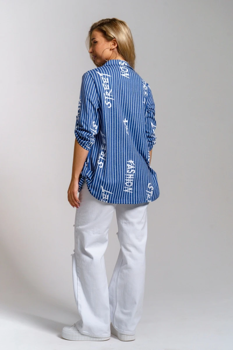 Рубашка 36967 (синий)