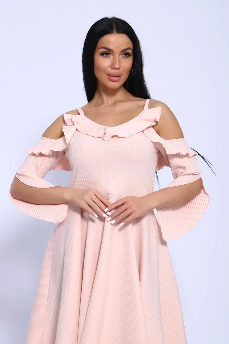 Платье 39039 (пудровый)