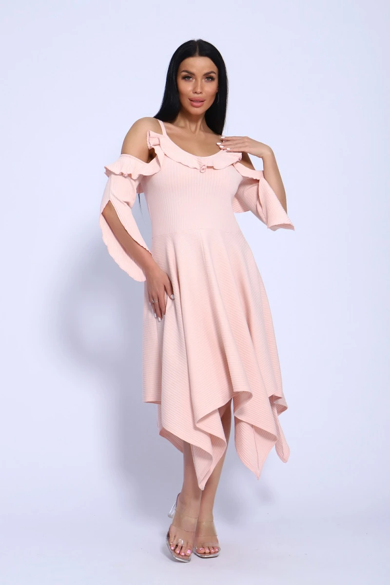 Платье 39039 (пудровый)