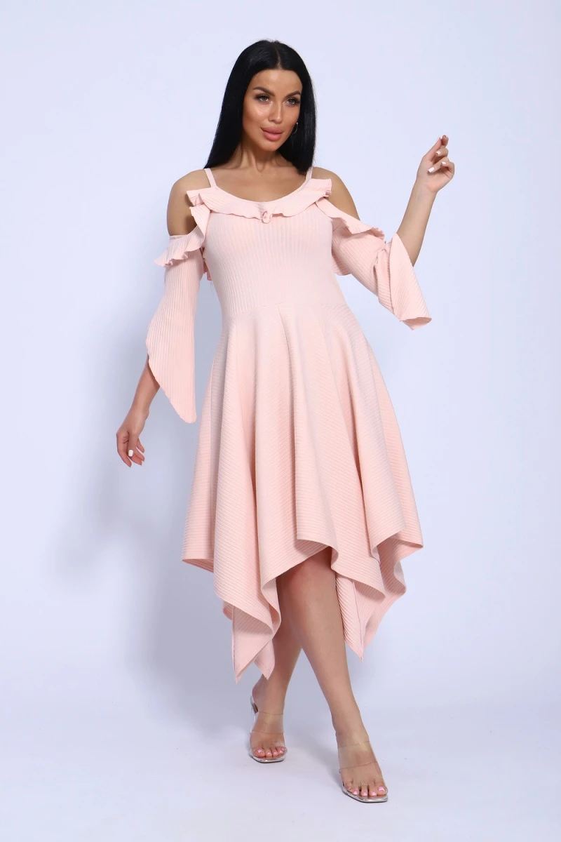 Платье 39039 (пудровый)