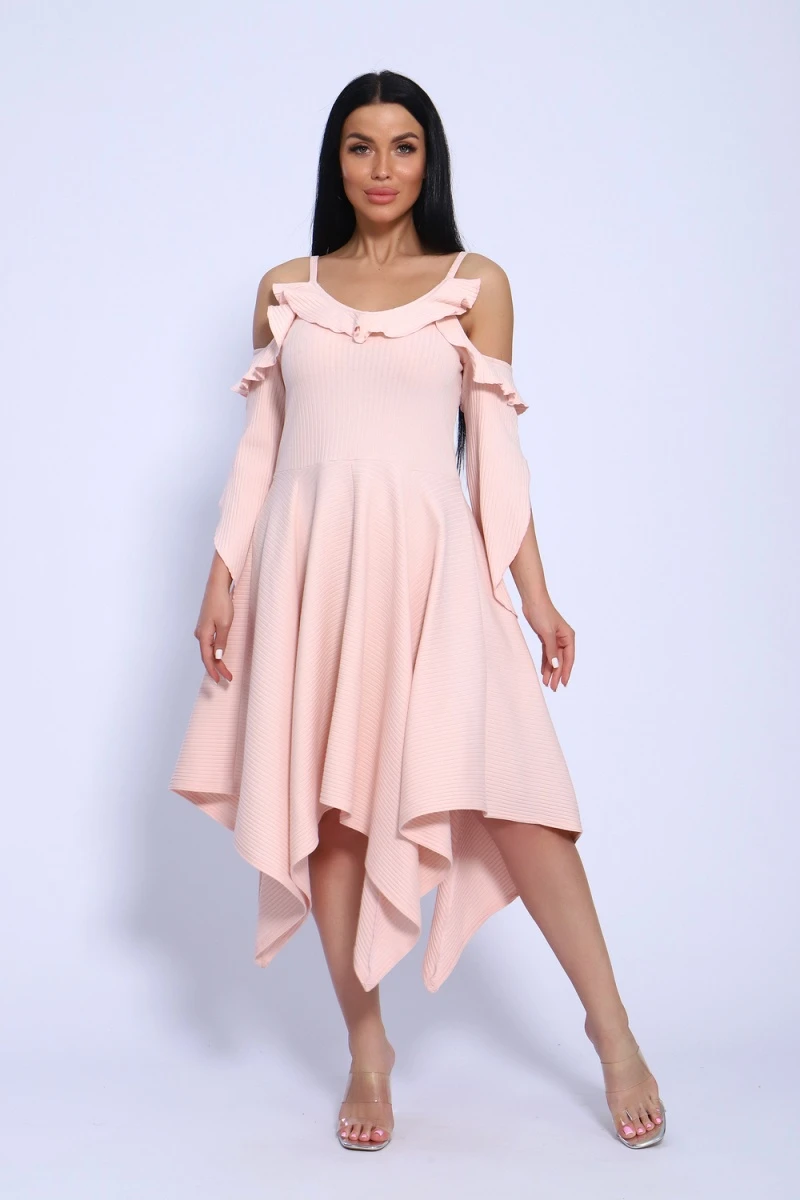 Платье 39039 (пудровый)