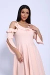 Платье 39039 (пудровый)