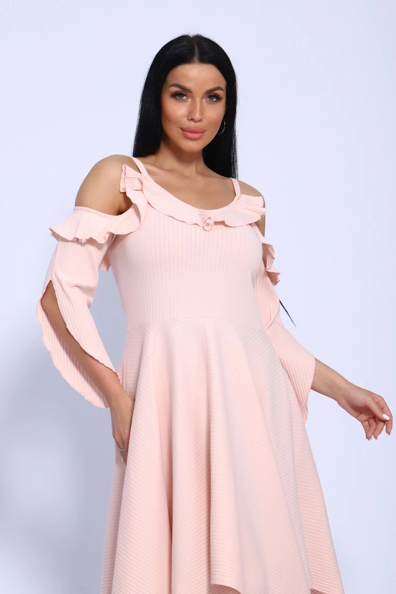 Платье 39039 (пудровый)