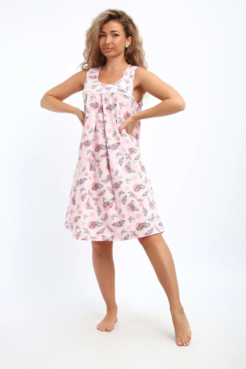 Сорочка 30135 (бабочки)