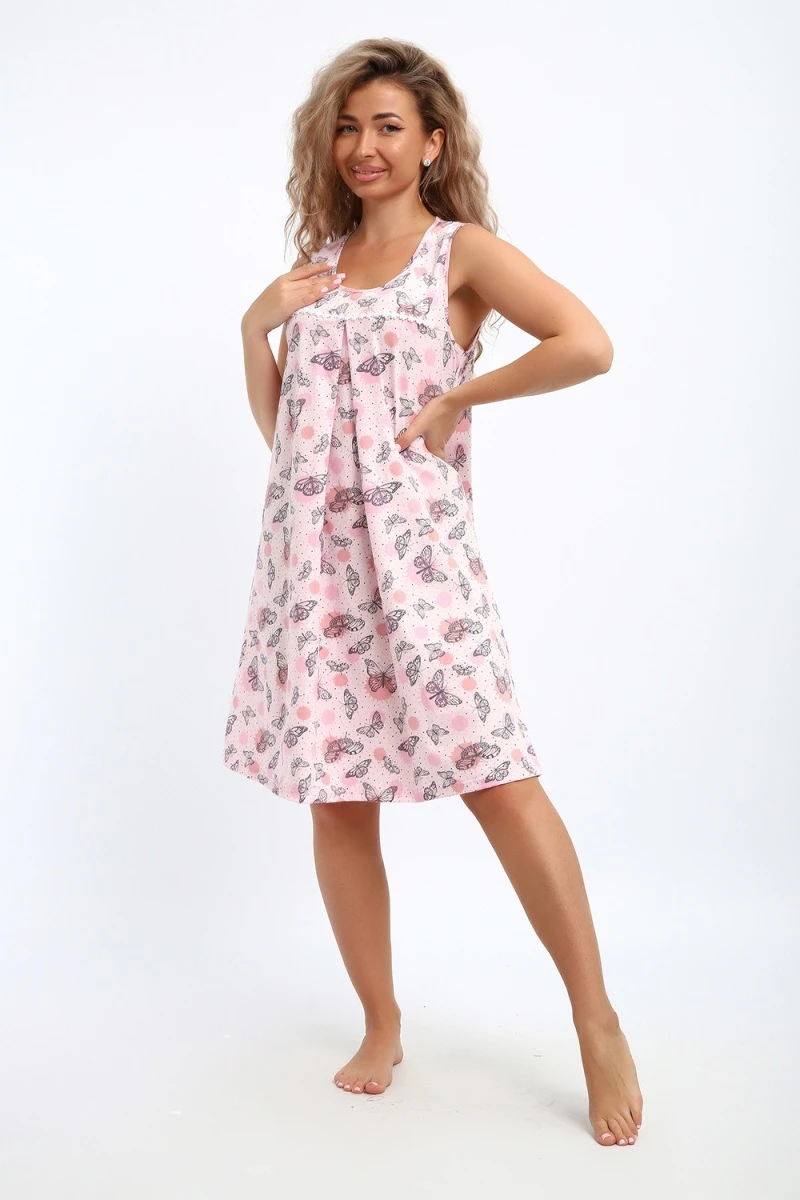 Сорочка 30135 (бабочки)