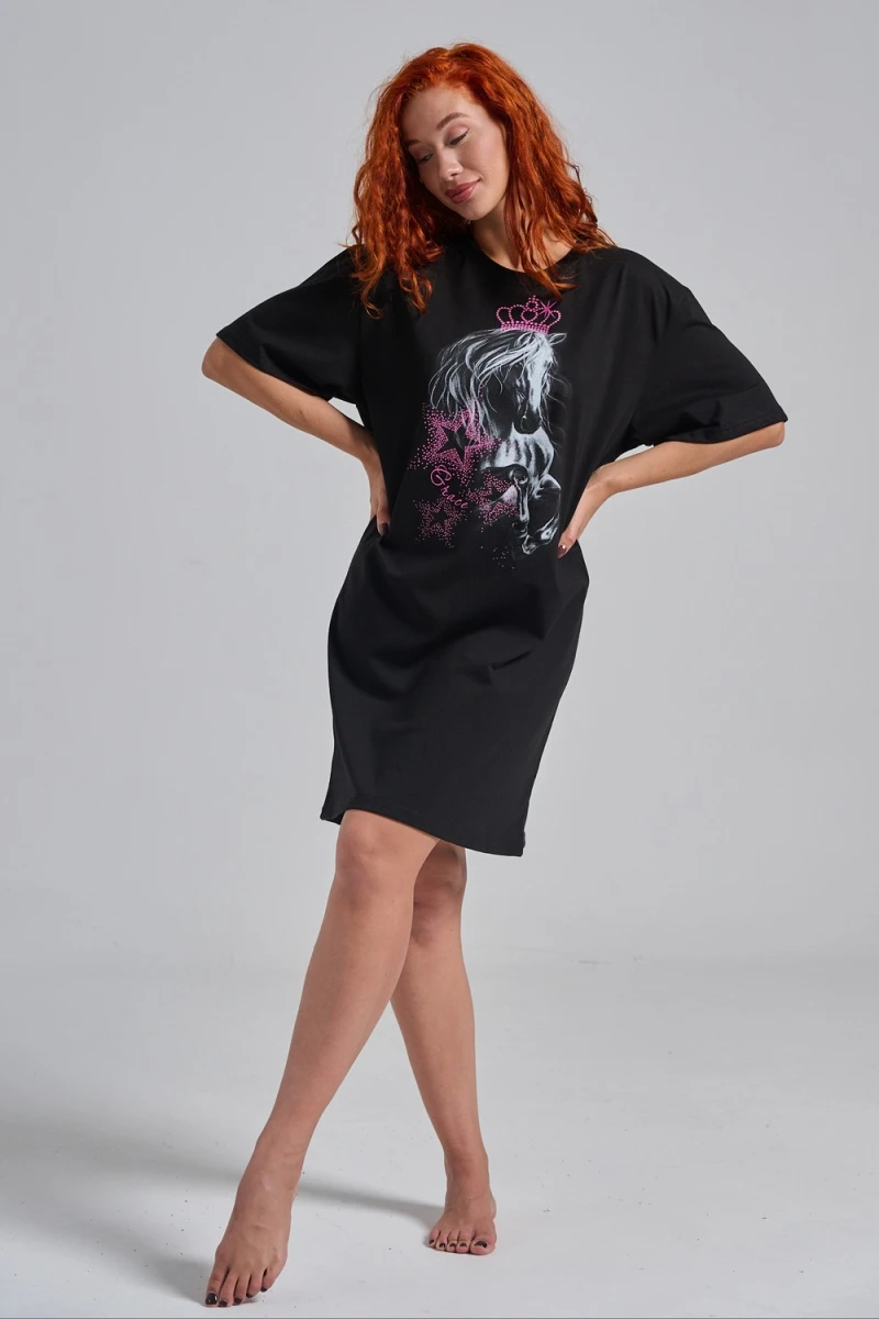 Туника 67186 (черный)