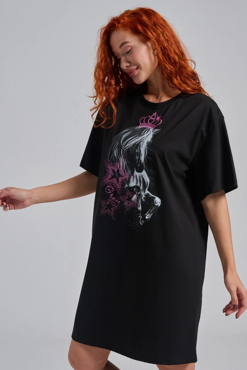 Туника 67186 (черный)