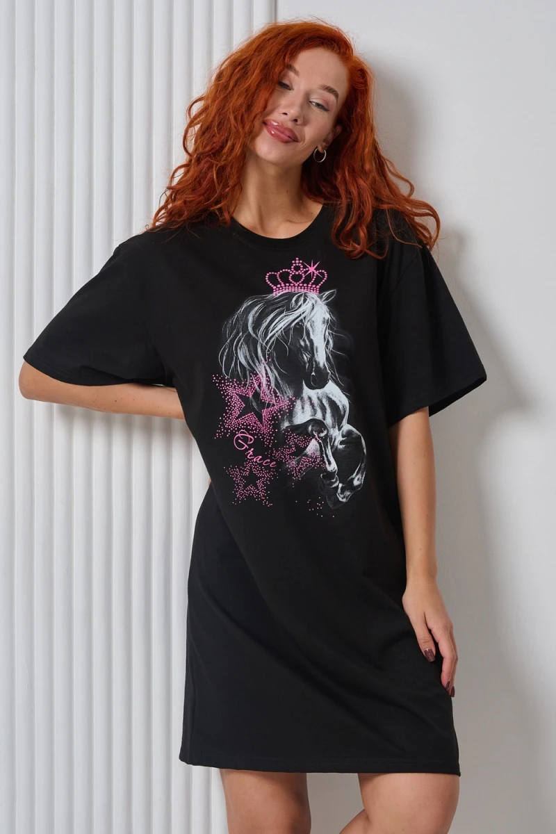 Туника 67186 (черный)