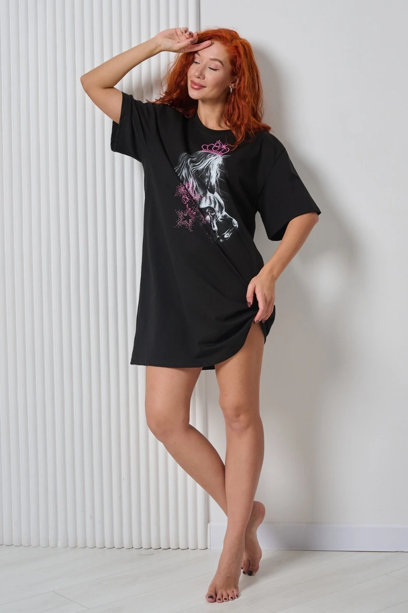 Туника 67186 (черный)