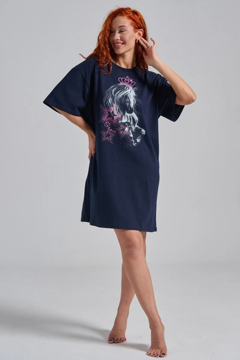 Туника 67186 (темно-синий)