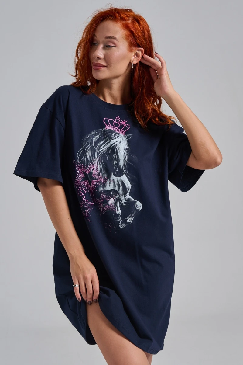 Туника 67186 (темно-синий)