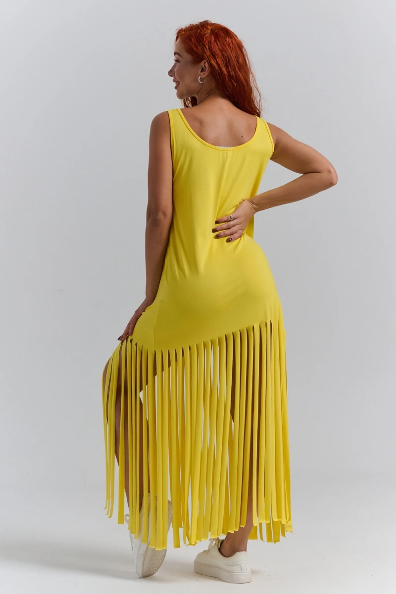 Платье 7488 (желтый яркий)