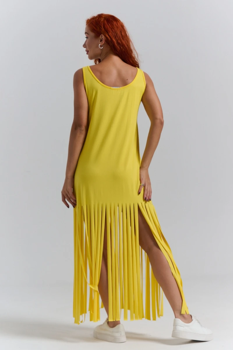 Платье 7488 (желтый яркий)