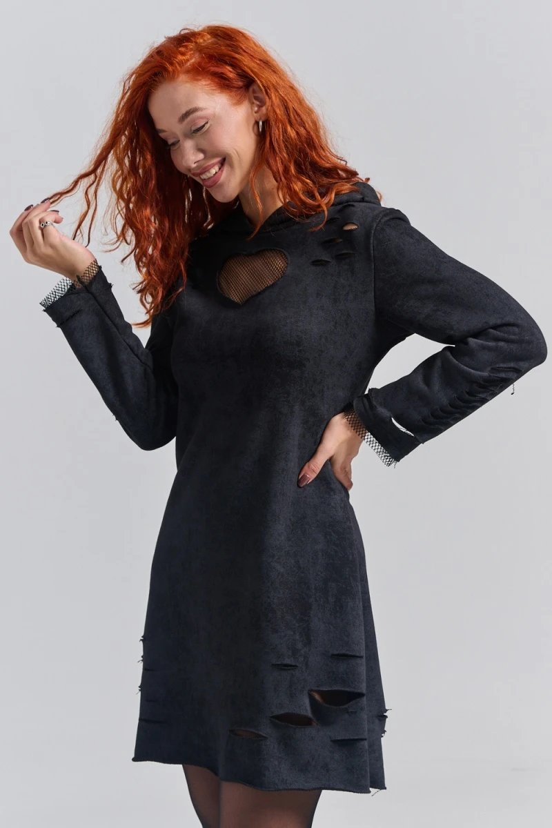 Платье 67183 (черный винтаж)