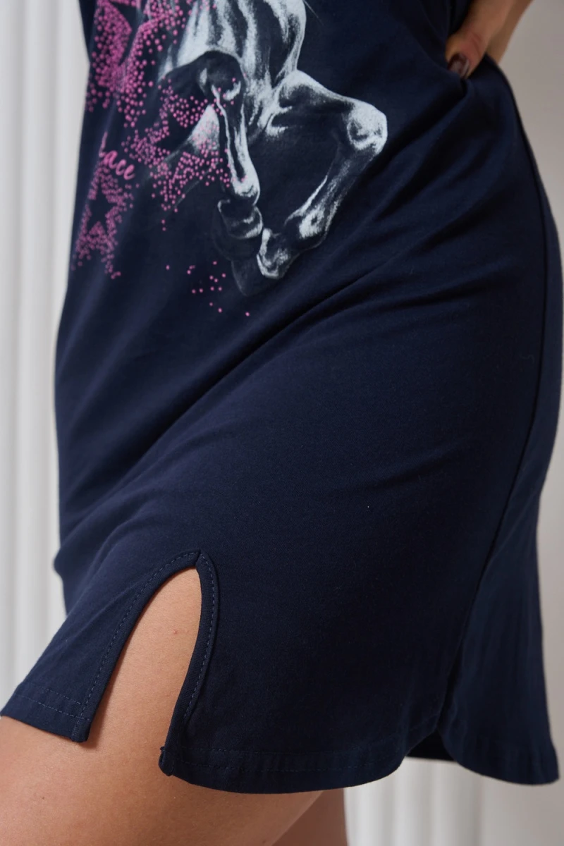 Сорочка 67185 (темно-синий)