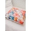 Наволочка декоративная декоративная 1 шт 3D эффект (цветные цветы)