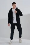 Костюм с брюками 14477 (черный)
