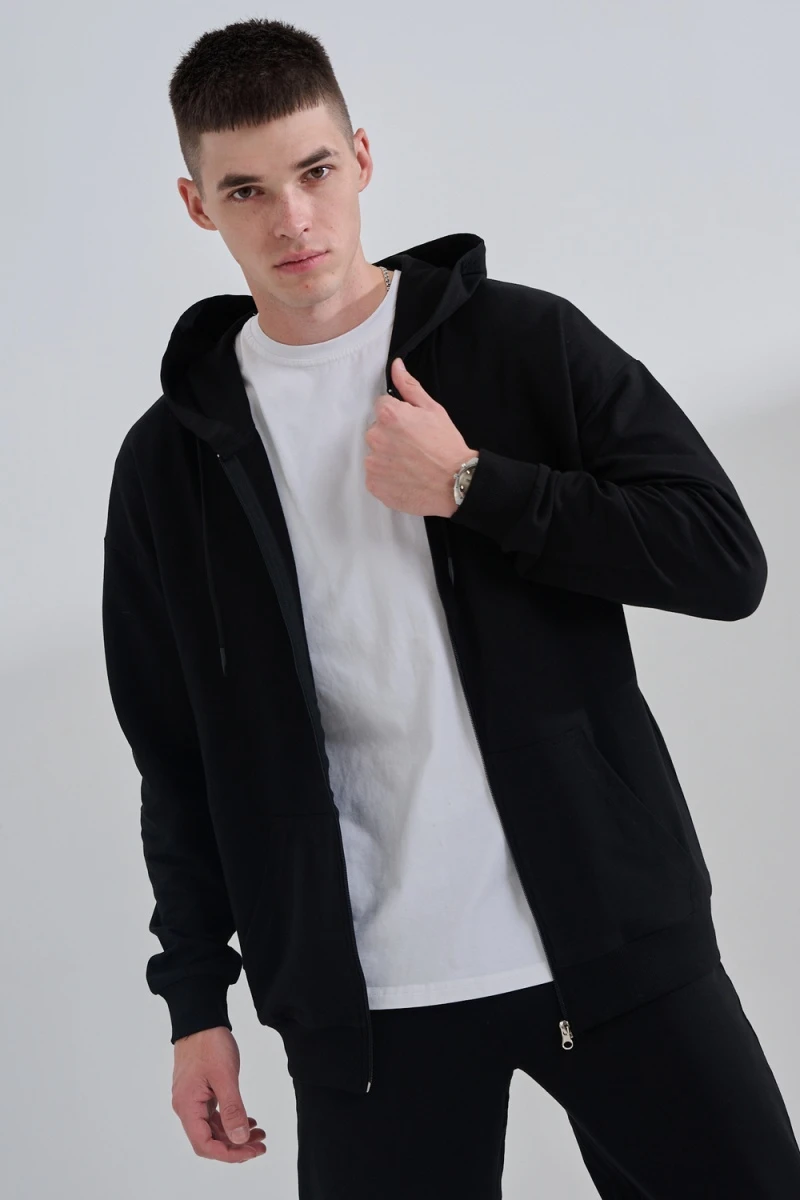 Костюм с брюками 14477 (черный)