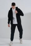 Костюм с брюками 14477 (черный)